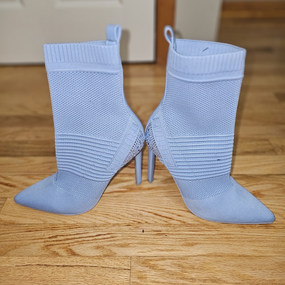Steve Madden Light Blue Heeled Boots